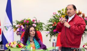 Comandante Daniel y Compañera Rosario encabezan Congreso Sandinista Nacional