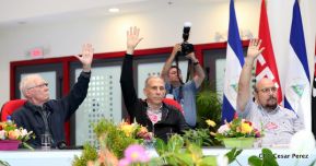 Comandante Daniel y Compañera Rosario encabezan Congreso Sandinista Nacional