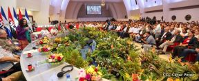 Comandante Daniel y Compañera Rosario encabezan Congreso Sandinista Nacional