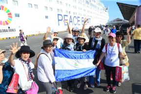 Barco de la Paz visita Nicaragua