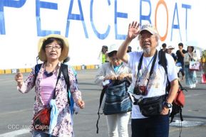 Barco de la Paz visita Nicaragua