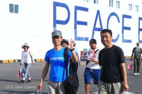 Barco de la Paz visita Nicaragua