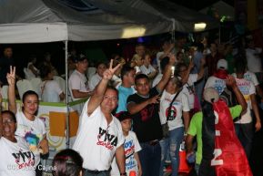 Daniel y Rosario junto al pueblo celebran 38 años del Repliegue a Masaya