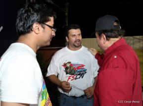 Daniel y Rosario junto al pueblo celebran 38 años del Repliegue a Masaya