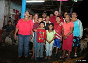 Daniel y Rosario junto al pueblo celebran 38 años del Repliegue a Masaya