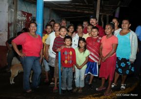 Daniel y Rosario junto al pueblo celebran 38 años del Repliegue a Masaya