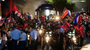 Daniel y Rosario junto al pueblo celebran 38 años del Repliegue a Masaya