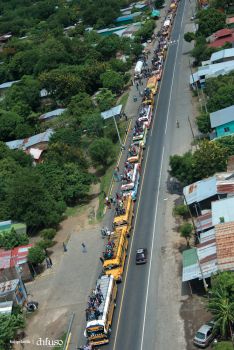 Caravanas de la Victoria llegan a Managua