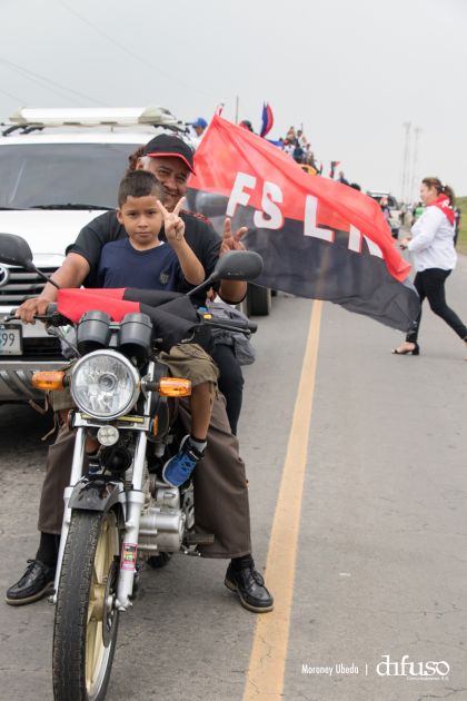 Caravanas de la Victoria llegan a Managua