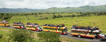 Caravanas de la Victoria llegan a Managua
