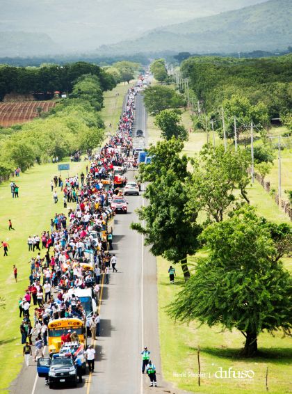 Caravanas de la Victoria llegan a Managua