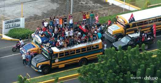 Caravanas de la Victoria llegan a Managua
