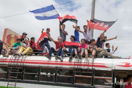 Caravanas de la Victoria llegan a Managua