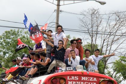 Caravanas de la Victoria llegan a Managua
