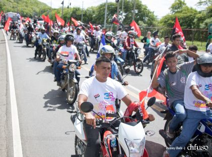Caravanas de la Victoria llegan a Managua