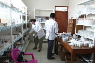 Cardenal Miguel inaugura Centro de Salud en La Libertad, Chontales