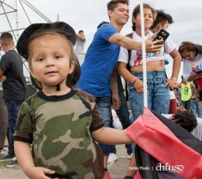 Rosario y Daniel celebran junto al pueblo 38 años de Revolución