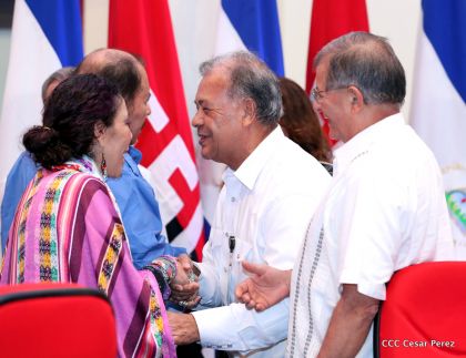 Daniel y Rosario en el XXIII encuentro del Foro de Sao Paulo