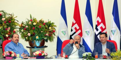 Daniel y Rosario en el XXIII encuentro del Foro de Sao Paulo