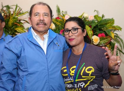 Daniel y Rosario en el XXIII encuentro del Foro de Sao Paulo