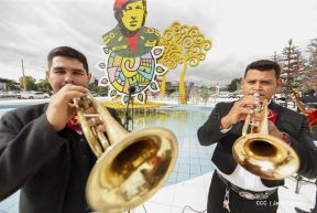 Nicaragua rinde homenaje al Comandante Eterno Hugo Chávez en el 63 aniversario de su natalicio