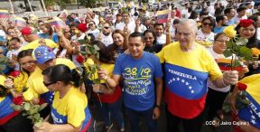 Nicaragua rinde homenaje al Comandante Eterno Hugo Chávez en el 63 aniversario de su natalicio