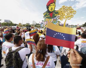 Nicaragua rinde homenaje al Comandante Eterno Hugo Chávez en el 63 aniversario de su natalicio