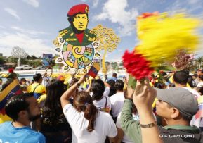 Nicaragua rinde homenaje al Comandante Eterno Hugo Chávez en el 63 aniversario de su natalicio