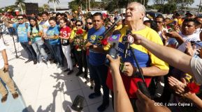 Nicaragua rinde homenaje al Comandante Eterno Hugo Chávez en el 63 aniversario de su natalicio