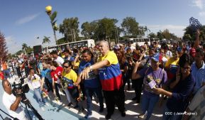 Nicaragua rinde homenaje al Comandante Eterno Hugo Chávez en el 63 aniversario de su natalicio