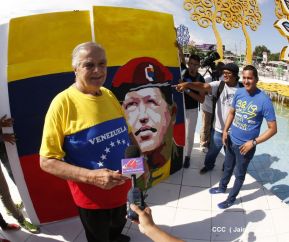 Nicaragua rinde homenaje al Comandante Eterno Hugo Chávez en el 63 aniversario de su natalicio
