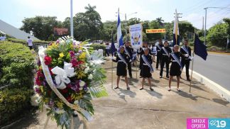 Juventud Sandinista rinde homenaje al mártir Rigoberto López Pérez