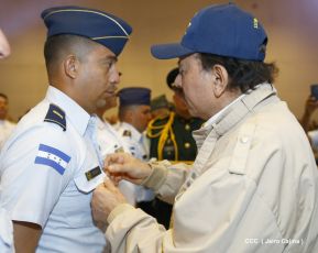 Acto del 38 aniversario de la Fuerza Aérea del Ejército de Nicaragua