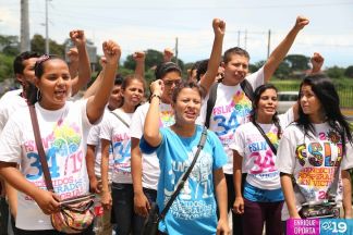 Juventud Sandinista rinde homenaje al mártir Rigoberto López Pérez