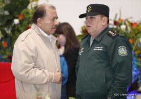 Acto del 38 aniversario de la Fuerza Aérea del Ejército de Nicaragua
