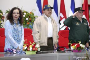 Acto del 38 aniversario de la Fuerza Aérea del Ejército de Nicaragua