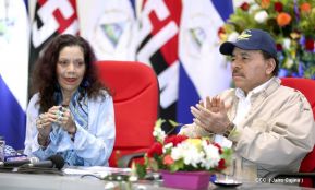 Acto del 38 aniversario de la Fuerza Aérea del Ejército de Nicaragua