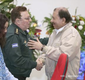 Acto del 38 aniversario de la Fuerza Aérea del Ejército de Nicaragua