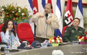 Acto del 38 aniversario de la Fuerza Aérea del Ejército de Nicaragua