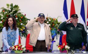 Acto del 38 aniversario de la Fuerza Aérea del Ejército de Nicaragua