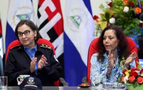 Acto del 38 aniversario de la Fuerza Aérea del Ejército de Nicaragua