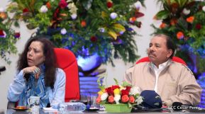 Acto del 38 aniversario de la Fuerza Aérea del Ejército de Nicaragua