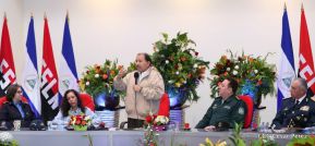 Acto del 38 aniversario de la Fuerza Aérea del Ejército de Nicaragua