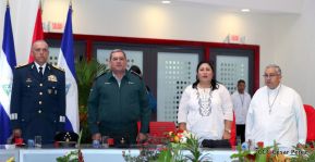 Acto del 38 aniversario de la Fuerza Aérea del Ejército de Nicaragua