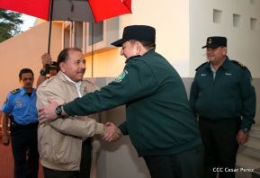 Acto del 38 aniversario de la Fuerza Aérea del Ejército de Nicaragua