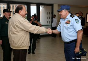 Acto del 38 aniversario de la Fuerza Aérea del Ejército de Nicaragua