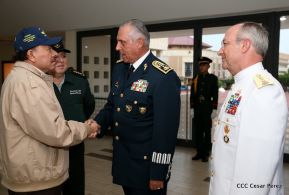 Acto del 38 aniversario de la Fuerza Aérea del Ejército de Nicaragua