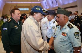 Acto del 38 aniversario de la Fuerza Aérea del Ejército de Nicaragua