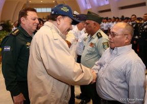 Acto del 38 aniversario de la Fuerza Aérea del Ejército de Nicaragua