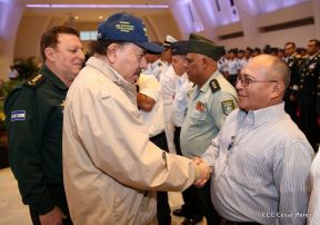 Acto del 38 aniversario de la Fuerza Aérea del Ejército de Nicaragua